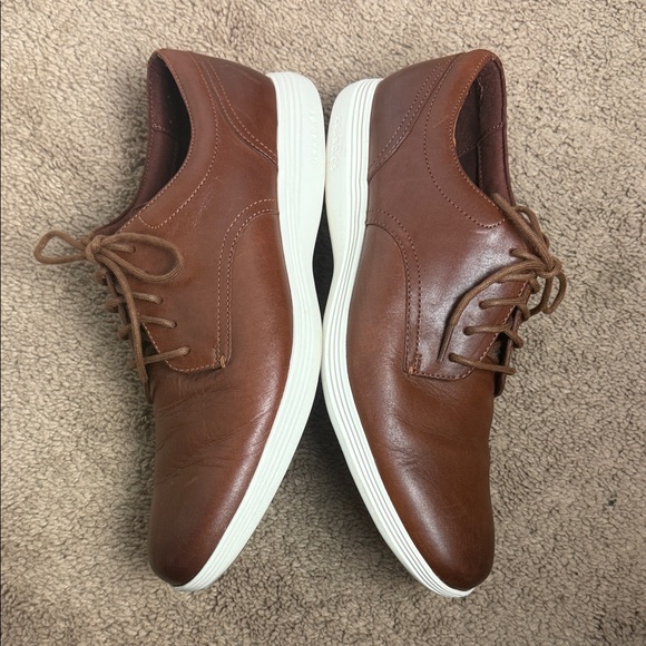 COLE HAAN Brown Grand OS Men's Casual Dress Shoes ~ 11.5